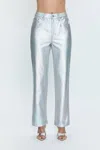 Pistola Cassie High Waist Straight Leg Jeans In Multi