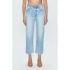 Pistola Cassie High Waist Crop Straight Leg Jeans