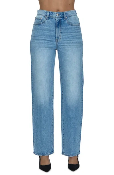 Pistola Cassie High Waist Straight Leg Jeans In Fonda