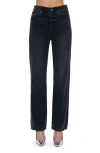 Pistola Charlie High Rise Classic Straight Ankle Jean In Jubilee In Pepper Vintage
