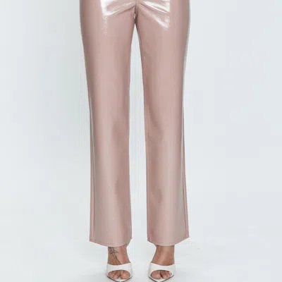 Pistola Cassie Patent Pant In Pink