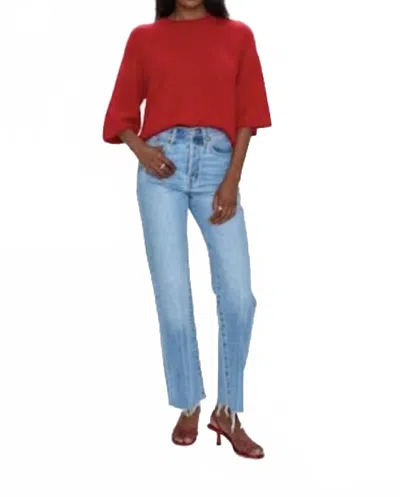 Pistola Cassie Savvy Vintage Straight Jeans In Blue