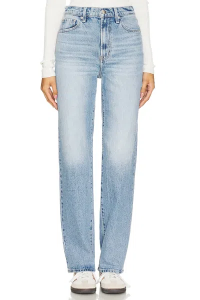 Pistola Cassie Straight Leg Jean In Fonda In Black