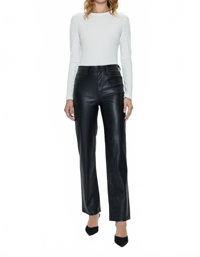 Pistola Cassie Straight Leg Pants In Black