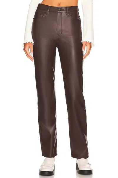 Pistola Cassie Straight Leg Pants In Coffee Bean