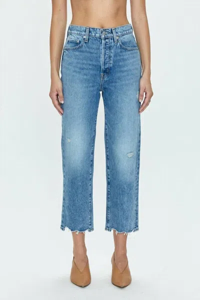 Pistola Cassie Super High Rise Crop Jeans In Fairside Vintage In Multi