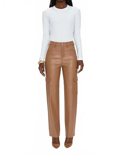 Pistola Cassie Super High Rise Pants In Almond In Brown