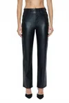 Pistola Cassie Super High Rise Pants In Black In Black