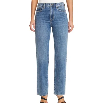 Pistola Cassie Super High Rise Straight Jeans In Tilburry In Blue