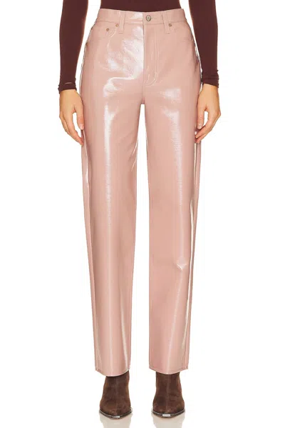 PISTOLA CASSIE SUPER HIGH WAIST STRAIGHT PANTS IN PINK