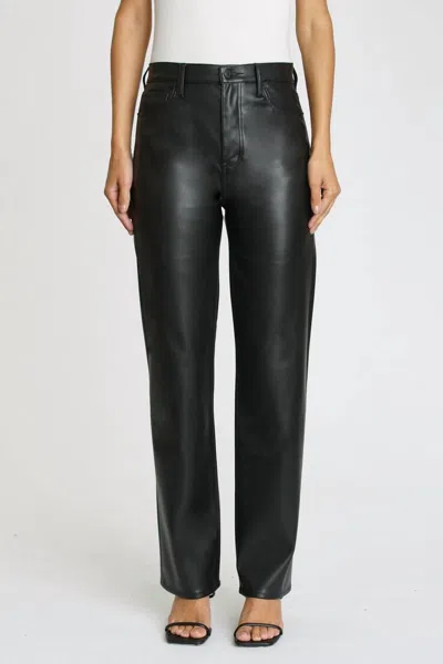 Pistola Cassie Vegan Leather Pants In Slate Black In Multi