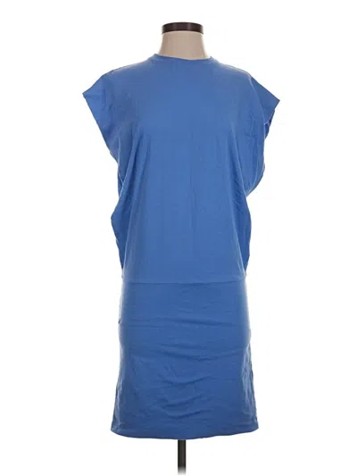 Pistola Casual Dress In Blue