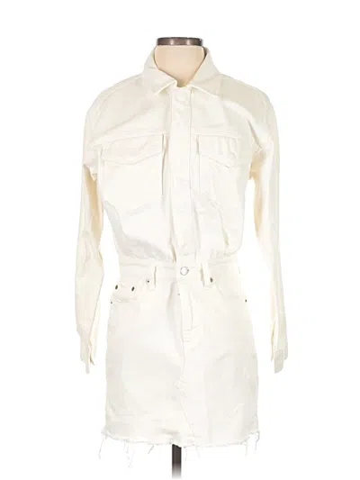 Pre-owned Pistola Casual Dress In Ivory