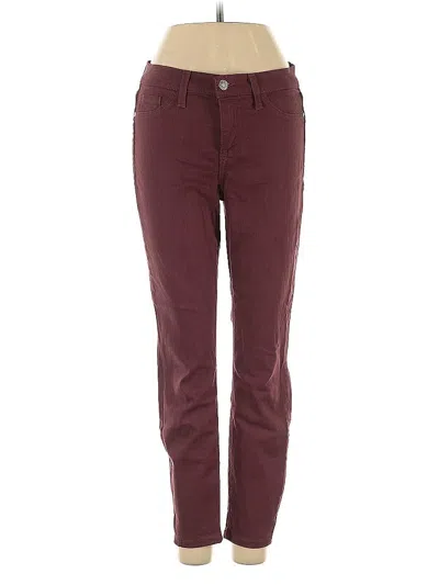Pre-owned Pistola Casual Pants In Burgundy