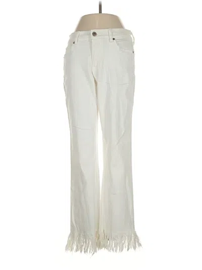 Pre-owned Pistola Casual Pants In Ivory