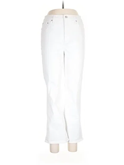 Pre-owned Pistola Casual Pants In White