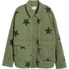 Pistola Cecile Star Print Quilted Cotton Jacket In Royal Honor