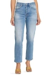 Pistola Charlie Classic Ankle Jeans In Green
