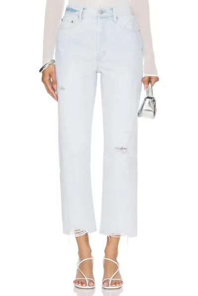 Pistola Charlie High Rise Jeans In Destination Distressed In Multi