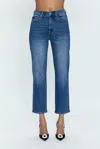 PISTOLA CHARLIE HIGH RISE STRAIGHT JEAN IN BLUE