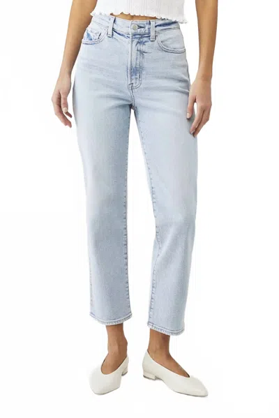 Pistola Charlie High Rise Straight Jean In Sun-kissed In Blue