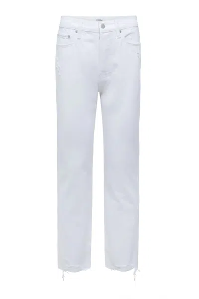 Pistola Charlie High Rise Straight Jean In White