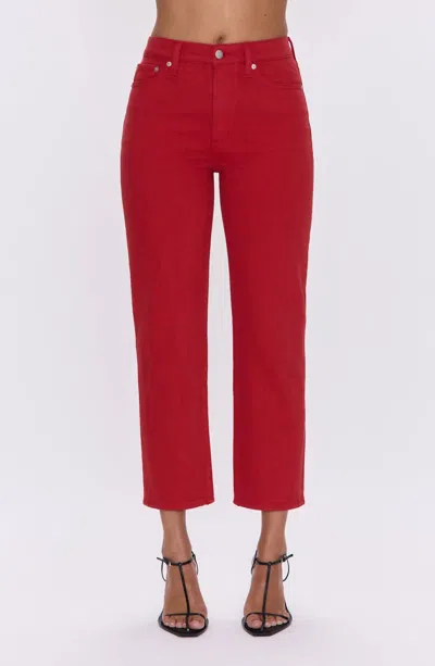 PISTOLA CHARLIE HIGH RISE STRAIGHT LEG PANTS IN SAMBA