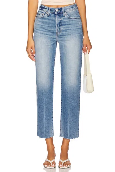 Pistola Charlie Straight Leg Jeans In Rythm In Blue