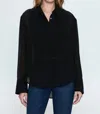 Pistola Charlotte Button Down Shirt In Noir