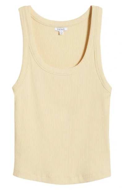 Pistola Christy Rib Tank In Yellow