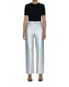 Pistola Coated Prism Pants In Silver