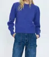Pistola Colette Crewneck Sweater In Blue