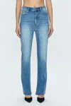 Pistola Lennon High Rise Crop Boot Jeans In London Vintage In Multi