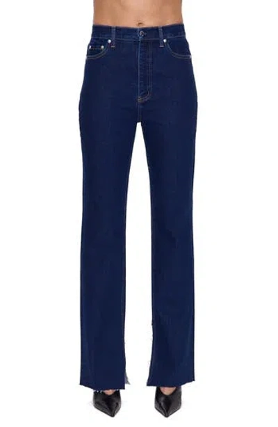 Pistola Colleen Super High Rise Slim Bootcut Jeans In Black
