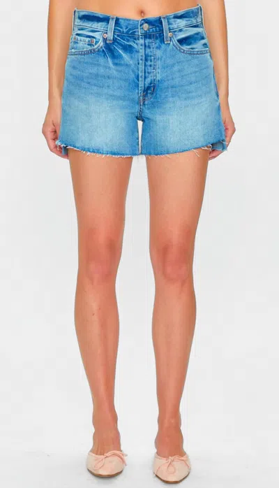 Pistola Connor Relaxed High Rise Vintage Short In Cobblestone