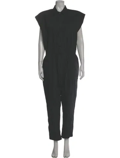 Pre-owned Pistola Crew Neck Jumpsuit In Gray