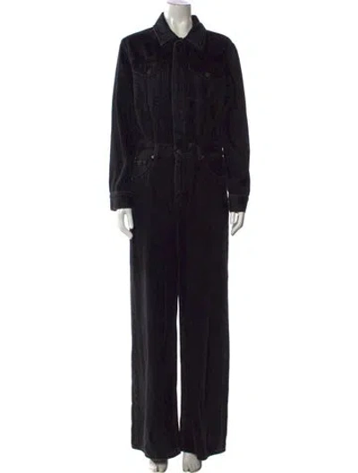 Pre-owned Pistola Crew Neck Jumpsuit W/ Tags In Black
