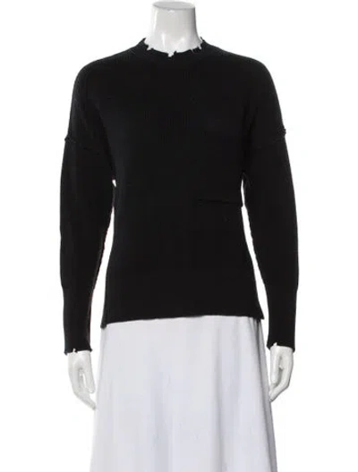 Pre-owned Pistola Crew Neck Sweater In Black