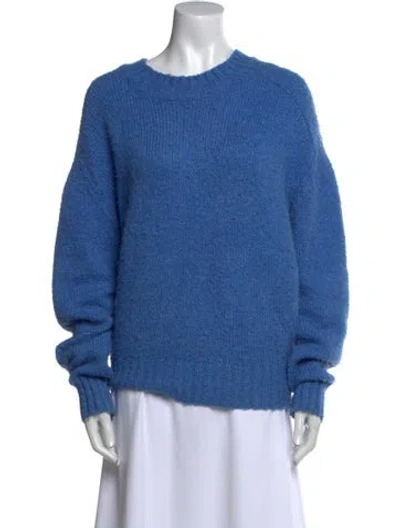 Pre-owned Pistola Crew Neck Sweater In Blue
