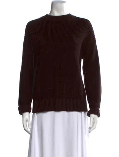 Pre-owned Pistola Crew Neck Sweater In Brown