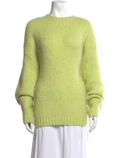 Pre-owned Pistola Crew Neck Sweater In Green