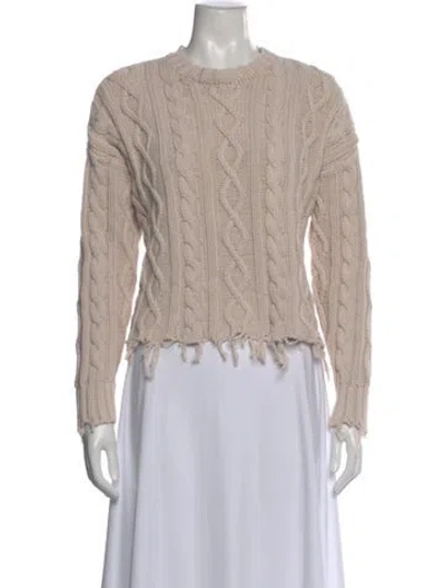 Pre-owned Pistola Crew Neck Sweater In Neutral