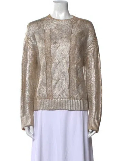 Pre-owned Pistola Crew Neck Sweater In Neutrals
