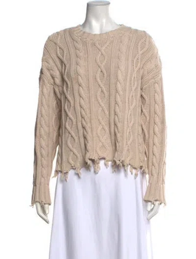 Pre-owned Pistola Crew Neck Sweater In Neutrals