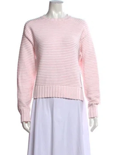 Pre-owned Pistola Crew Neck Sweater In Pink