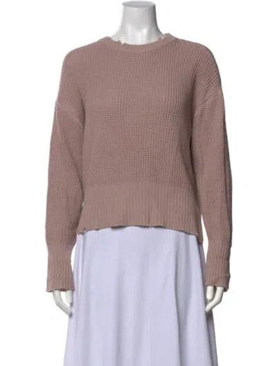 Pre-owned Pistola Crew Neck Sweater In Pink
