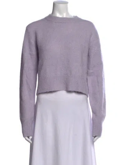 Pre-owned Pistola Crew Neck Sweater In Purple