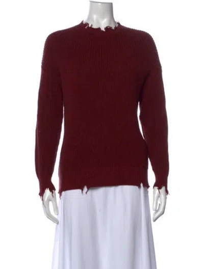 Pre-owned Pistola Crew Neck Sweater In Red