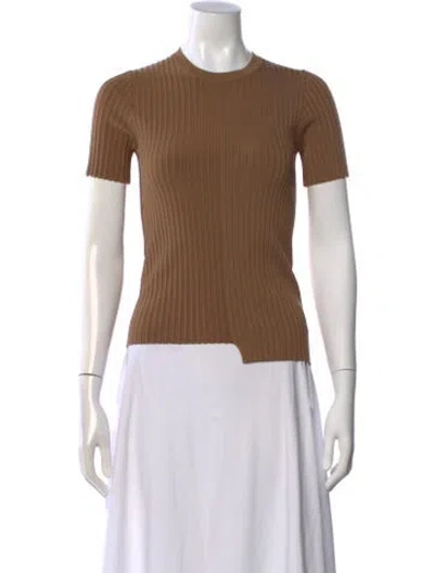 Pre-owned Pistola Crew Neck Sweater W/ Tags In Brown