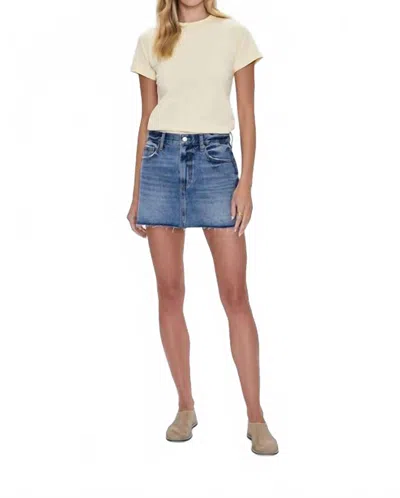 PISTOLA DAISY DENIM SKIRT IN SPECTACLE
